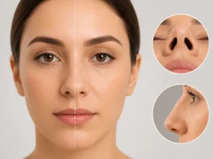 جراحی بینی کج برای اصلاح انحراف و بهبود فرم بینی